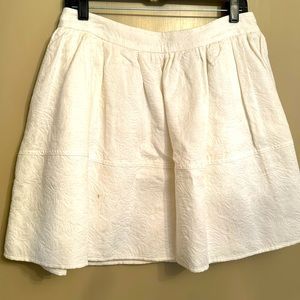 Express White Skirt